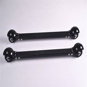 Sport en plein air Rouleau Skate Verre Classique Ski Roues Boot Fibre De Carbone Roller Ski - Product Image 2