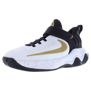 Scarpe da basket Nike Giannis Immortality 4 PS per ragazzi Nero Oro metallizzato Bianco - Product Image 1