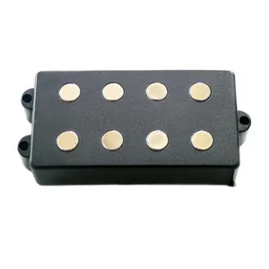 Donlis 9,5mm Lager Pole <span class=keywords><strong>Musicman</strong></span> Humbucker Jazz Bass Tonabnehmer mit 4-Leiter-Kabel für 4-Saiten E-Bässe DM401 - Product Image 1
