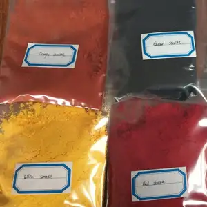 Colorants en poudre à fumée, coloration par couleur, rouge, jaune, vert et violet, pour la célébration