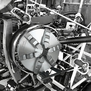 Самоцентрирующийся токарный патрон Sanou серии K13 с 6 кулачками, ручной, для шпинделя - Product Image 6