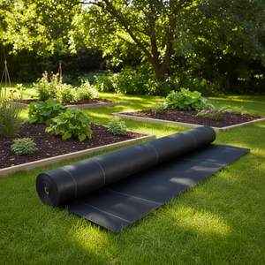 Malla de Protección para Jardín Premium Wean Barrier, 5 x 250 Pies, Material PP Resistente, para Césped Exterior, Color Negro - Product Image 2