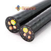 Câble d'alimentation et de commande flexible pour pont roulant, grue à tour et treuil, câble de dérouleur de tambour