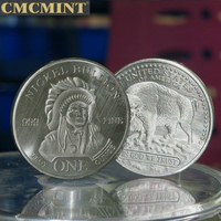 28 pièces commémoratives plaquées argent de Morgan Dollars américains en Version S (1878-1921)