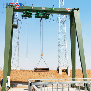 Grue <span class=keywords><strong>portique</strong></span> monopoutre à rail de 35 tonnes pour levage de pierres, certifiée CE, fabriquée par HNTIWIN - Product Image 6