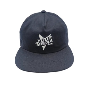 Tùy Chỉnh Thêu Logo Hóa Đơn Phẳng Không Có Cấu Trúc 5 Bảng Điều Chỉnh Cap Vải To Sợi Bông Snapback Mũ - Product Image 1