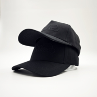 Casquettes de baseball sportives 5 panneaux en tissu Oxford éponge avec logo brodé personnalisé, motif léopard et motif Dobby, qualité supérieure, ajustables