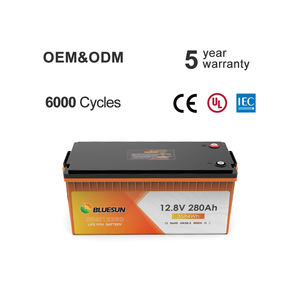 בלוסון פלט יציב 12.8v 25.6v lifepo4 סוללה 100ah 200ah 280ah סוללת ליתיום עבור קרוואן לאספקת חשמל - Product Image 6