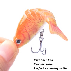 Allegro Mini 4.7g realistico 6cm ABS Multi-sezione esca esca di pesce sezione spezzata che affonda esca per carpe per la <span class=keywords><strong>pesca</strong></span> del <span class=keywords><strong>fondo</strong></span> della <span class=keywords><strong>spigola</strong></span> - Product Image 3