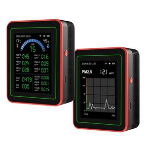 Appareil de qualité de l'air avancé ZN-MT32 avec détection spécifique du PM2.5, auto-étalonnage et port USB-C pour des lectures précises - Product Image 1