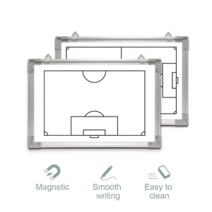 <span class=keywords><strong>Prix</strong></span> de vente chaud Clip de jeu de Futsal Cadre en aluminium Affichage Tactique de Football Tactique Blanc Football Coaching Tableau magnétique personnalisé - Product Image 2