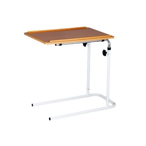 <b>Adjustable</b> Bedside <b>Table</b> Thickened Steel Hospital Bed Dining <b>Table</b> For Rehabilitation Center Minimalist Design Rectangle Shape - Product Image 3