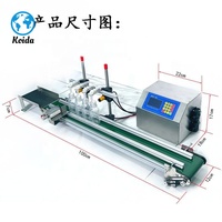 Machine de remplissage automatique de liquides de haute précision pour bouteilles de parfum et d'huile de miel de type table, 200 ml, pour boissons et eau