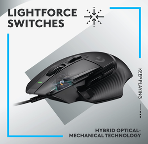 Souris de jeu filaire <span class=keywords><strong>Logitech</strong></span> <span class=keywords><strong>G502</strong></span> X, suivi 25K DPI, interrupteurs hybrides, pour PC de jeu FPS - Product Image 2
