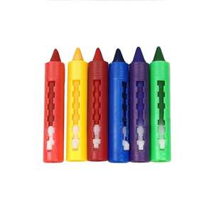 Vente en gros Cadeau amusant Offre Spéciale baignoire de salle de bain bébé lavable non toxique dessin coloré ensemble de crayons de bain pour enfants - Product Image 5