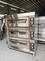 Astar Four Professionnel Fabricant 3 Plateaux 6 Plateaux Électrique Industriel de Boulangerie De Pain de Gâteau Four