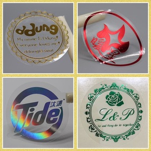 Etiquetas de Vinilo Transparentes Holográficas Adhesivas de Alta Calidad, Resistentes al Agua, para Cosméticos, Brillo Labial, Velas, Embalaje de Grado Alimenticio - Product Image 6
