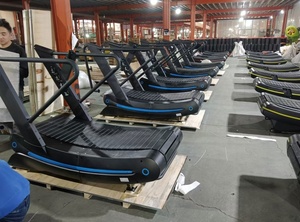 Máquina de Cardio de Alta Velocidad DGZ para Uso Comercial y Doméstico, Corredor Manual sin Motor, con Monitor de Ritmo Cardíaco, Autogenerador, Curvo, DGZ-9600B U - Product Image 4