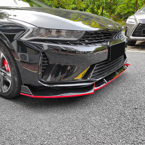 Labbro del paraurti anteriore compatibile con Kit carrozzeria 2020 2025 Kia K5 ABS anteriore diga d'aria mentoniera Splitter diffusore 3 pz/1SET