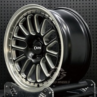 Jantes forgées personnalisées 15X10 17X5 5X4.5 Drag Racing Beadlock pour Ford Mustang S550/S650 Camaro Challenger Hellcat Nissan GT-R R35