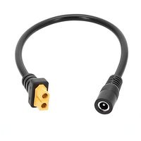 Câble adaptateur XT60 Connecteur femelle XT60 vers câble d'alimentation femelle DC 5.5x2.1mm
