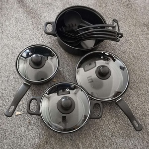 Juego de Ollas para el Hogar, Juego de 13 Piezas para Comercio Exterior, Olla Antiadherente para Sopa y Guisos, Sartén, Juego de Utensilios de Cocina de Varias Piezas - Product Image 1