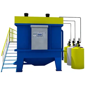 TSS removal Industrial wastewater treatment Water recycling system with mud scraper dissolved air flotation