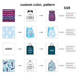 Patrón <span class=keywords><strong>de</strong></span> estrella Mochilas escolares Logotipo personalizado Sublimación Mochilas para estudiantes Mochila escolar <span class=keywords><strong>de</strong></span> gran capacidad para niños y niñas - Product Image 4