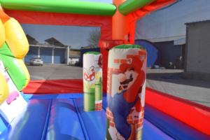 <span class=keywords><strong>Château</strong></span> <span class=keywords><strong>gonflable</strong></span> rouge pour enfants - Fabriqué en PVC - Trampoline pour enfants, un <span class=keywords><strong>grand</strong></span> <span class=keywords><strong>château</strong></span> <span class=keywords><strong>gonflable</strong></span> amusant pour jouer. - Product Image 4