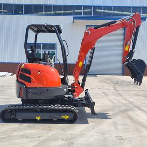 LOGWAY Spedizione Gratuita Mini Escavatore 3,5 Tonnellate CE EURO 5 Motore EPA Scavatore Multifunzionale Piccolo Escavatore Cingolato 4 Tonnellate - Product Image 4