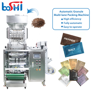 <span class=keywords><strong>Macchina</strong></span> Automatica per Confezionamento Bustine di Zucchero in Granuli 6g 15g, Spezie, Sale, Pepe, <span class=keywords><strong>Caffè</strong></span>, Detersivo, Pellet, Sigillatura su 4 Lati - Product Image 1