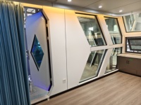 Kabin Luban C30 Mobile Compact Modular Space Capsule Pod, Kabin Prefab Lengkap Berfurnitur untuk Area Wisata, Tempat Glamping Hemat Biaya