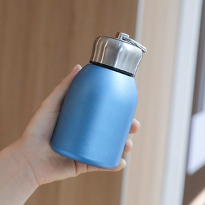 Mini Termo de 300 ml, Recubrimiento Interior de Acero Inoxidable 304, Carcasa Exterior de Acero Inoxidable 201, Botella de Agua Portátil de Acero Inoxidable, Logotipo Personalizado - Product Image 6