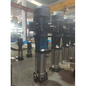 Pompe centrifuge verticale multi-étages en acier inoxydable 304 à haut débit (CDL/CDLF) avec moteur à noyau en cuivre OEM pour bâtiments commerciaux - Product Image 4