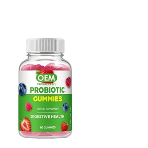 Gomitas Probióticas de Lactobacillus para Adultos al por Mayor con Sabores a Arándanos para la Salud del Tracto Urinario - Product Image 2