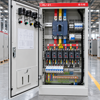 Armoire de distribution d'énergie basse tension XL-21 220V/400V Protection IP3X Alimentation électrique industrielle Projet personnalisé SLD