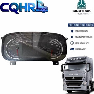 Ensemble d'instruments combinés LCD d'origine WG9918581121 compatible avec les camions SINOTRUK HOWO TH7 T7H SITRAK C7H, tableau de bord de la cabine - Product Image 1