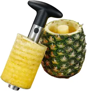 Kitchen Fruit Tool Cooking Tool Premium Pineapple Corer Remover Slicer Stainless Steel Fruit Pineapple Cutter