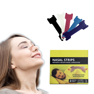 Tiras nasales de seda Premium para respirar cinta nasal para deportes y dormir tiras antironquidos ayudan a dejar de roncar y aliviar la congestión nasal - Product Image 1