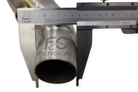 Tuyau d'échappement droit SS304 pour Ferrari 458 Speciale 458SC 4.5L 2014-2016, améliore la puissance du moteur