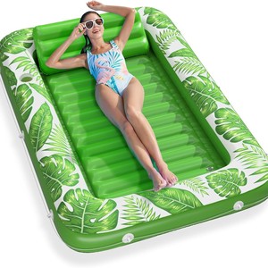 Cama Flotante Inflable de Gran Tamaño, Colchoneta para Broncearse, Tumbona para <span class=keywords><strong>Piscina</strong></span> para Niños, Personalizable en Color y Tamaño - Product Image 2