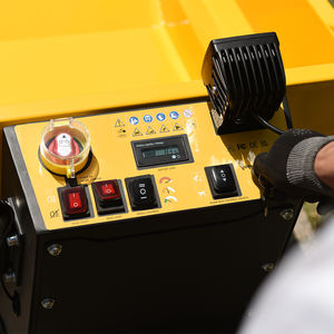 Auxter dijual Barrow Mini elektrik, taman pertanian elektrik 500Kg, Dumper Barrow Mini beroda - Product Image 3