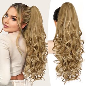 Extensiones <span class=keywords><strong>de</strong></span> Cabello Largas y Onduladas con Clip para Cola <span class=keywords><strong>de</strong></span> Caballo, Extensiones <span class=keywords><strong>de</strong></span> Cabello con Clip para Mujer, Extensiones <span class=keywords><strong>de</strong></span> Cabello con Clip para Cola <span class=keywords><strong>de</strong></span> Caballo con Reflejos - Product Image 1