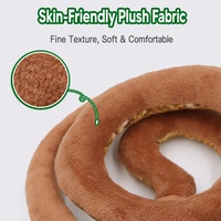 En stock, vente en gros, personnalisable : Jouet interactif pour chat en peluche souple, réaliste, en forme de serpent, avec herbe à chat, sonore et qui couine