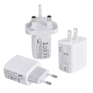 UK US EU Adaptateur Type c Port 20w Usb-c Pd Chargeur Type c Qc3.0 Chargeurs Adaptateur Mâle pour Usb <span class=keywords><strong>Typa</strong></span> a - Product Image 3
