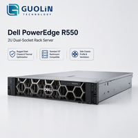Server Rak Dell PowerEdge R550 2U Dual-Socket Intel Xeon 24/7 High Availability Enterprise Cloud Host Server