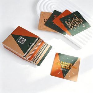 Baraja de Cartas del Tarot Risinggames, PVC Ecológico, Caja de Regalo con Esquinas Cuadradas, Impresión a Todo Color, Acabado Mate, Cartón Resistente - Product Image 4