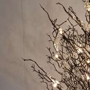 Branche artificielle lumière arbre de fête lumières à piles pour Halloween fête mariage décoration brindille lumières d'intérieur - Product Image 6