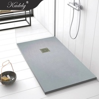 Plateau de douche rectangulaire en pierre frittée, Piatti Doccia en résine, base de douche pour salle de bain