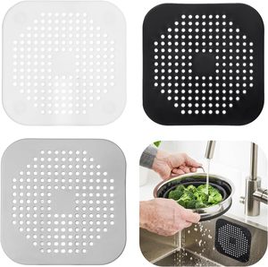 Foldable Premium Silicone Drain Strainer Sink Strainer Hair Strainer for Sink Bathroom - Product Image 1